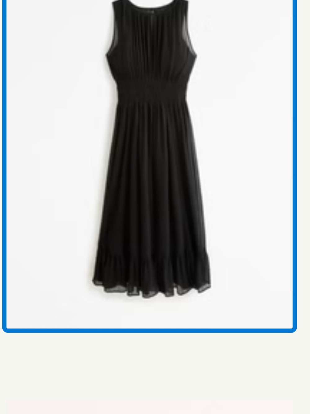 Classic Black Sleeveless Maxi Dress